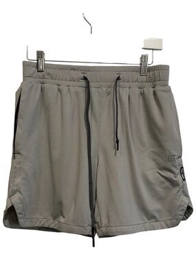Born Tough Air Pro 2 in 1 Men's Bodybuilding Liner Shorts Athletic Grey Medium